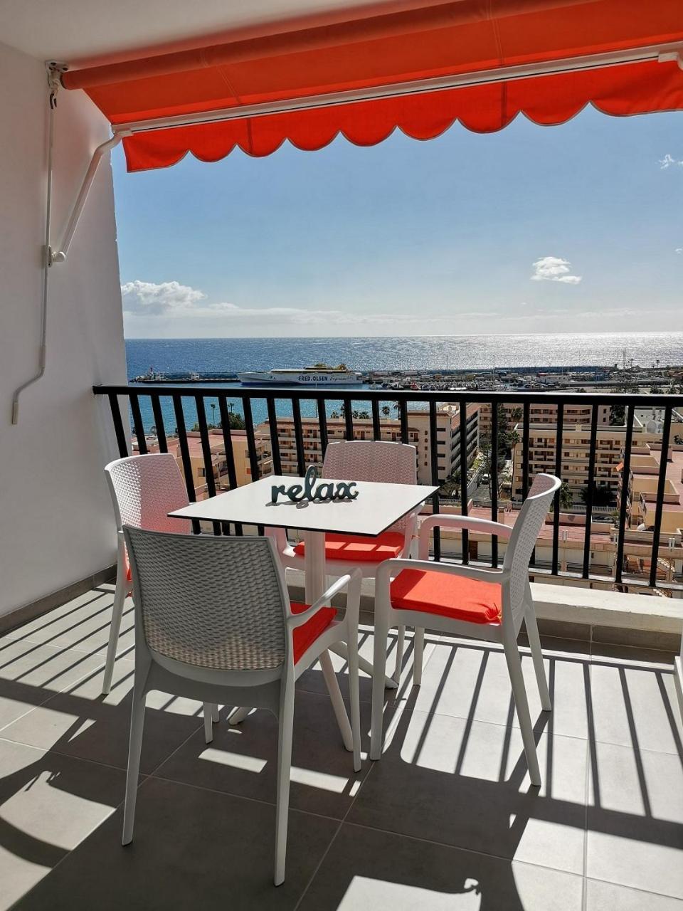 Los Cristianos Achacay Appartement Standing Vue Panoramique 外观 照片